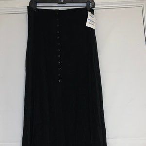 Jaipur Button Front Maxi Skirt
